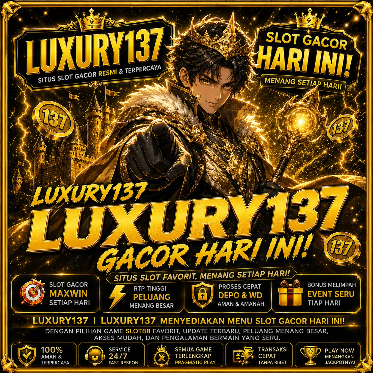 LUXURY137 Banner